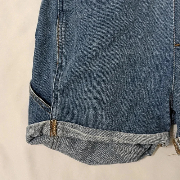 BDG by Urban Outfitters Overall Shorts, Color Blue Size XS-TP - Picture 6 of 13